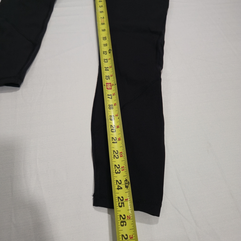 Lululemon Revitalize Black Crop Leggings Womens Size 6 - Picture 10 of 14